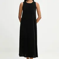 Šaty Answear.LAB černá barva, midi