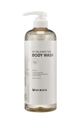 Mizon Sprchový gel s mléčným proteinem Milk My Relaxing Time (Body Wash) 800 ml