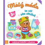 Malý méďa se učí sám oblékat