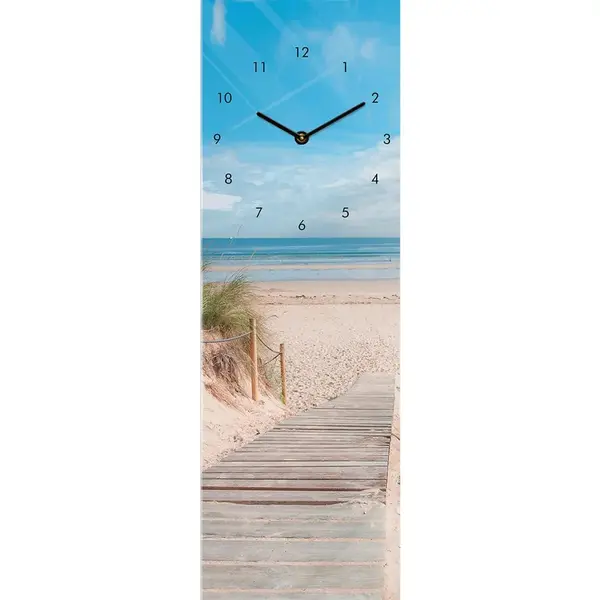 Euroart NÁSTĚNNÉ HODINY, vícebarevná, 20/60/3,1 cm