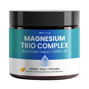 MOVIT ENERGY Magnesium Trio Complex Drink, pomeranč 360 g