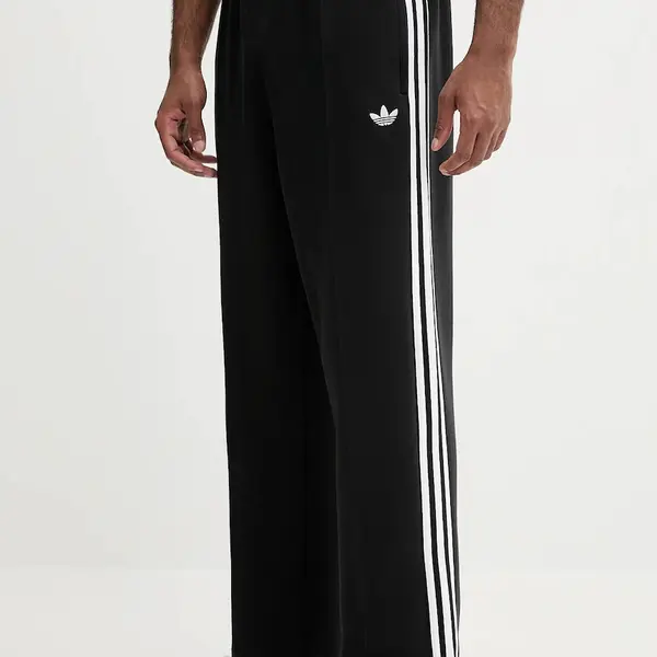 Tepláky adidas Originals Spacer Drill Tp pánské, černá barva, s aplikací, JX1506
