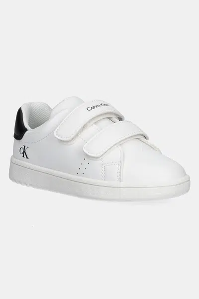 Dětské tenisky Calvin Klein Jeans bílá barva, V1X9-83151