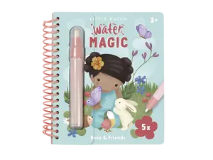 LITTLE DUTCH Kniha kouzlení s vodou Rosa & Friends