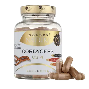 GOLDEN NATURE Exclusive Cordyceps sinensis CS-4 50% polysacharidů 100 kapslí