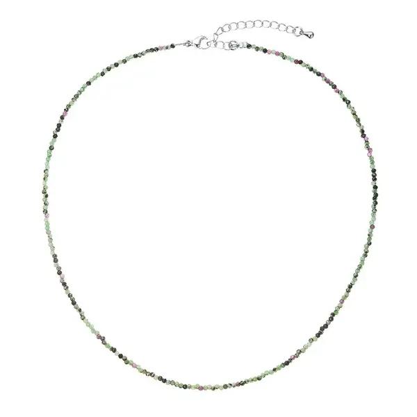 Evolution Group - Pavona Korálkový náhrdelník s pravým achátem 42012.3 Achát