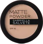 GABRIELLA SALVETE Matující pudr SPF15 - 02, 8 g