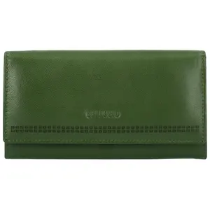 Dámská kožená peněženka zelená - Bellugio Valerie