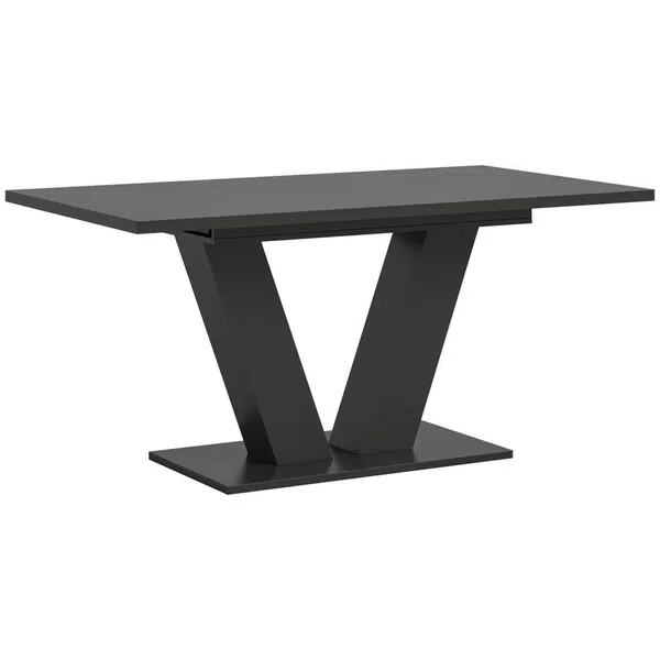 XXXL VÝSUVNÝ STŮL, šedá, 150-190/90/75 cm