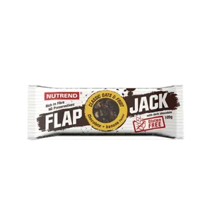 NUTREND Flap Jack Gluten Free  Čokoláda, banán 100 g