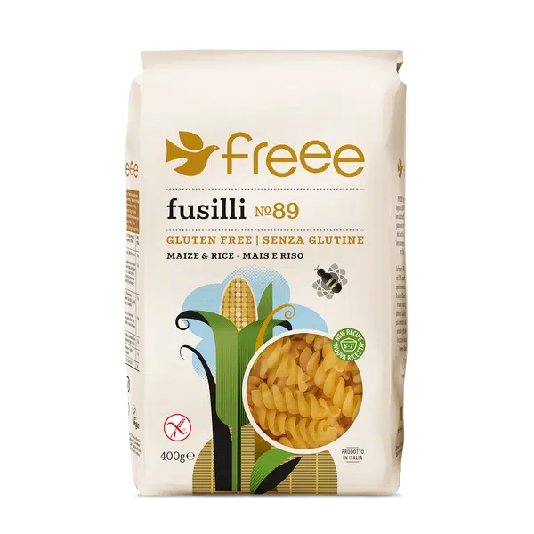 FREEE Kukuřično rýžová vřetena bez lepku 400 g