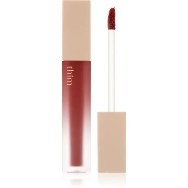thim Sheer Matte Liquid Lip lehká tekutá matná rtěnka odstín 04 Petal Red 4 g