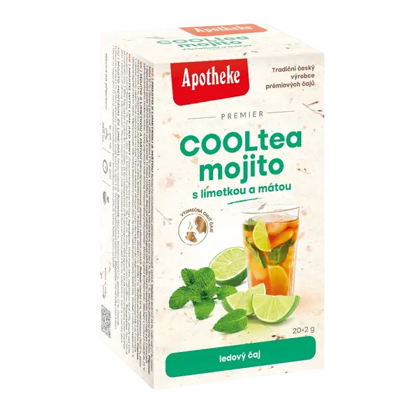 APOTHEKE COOLtea Mojito s limetkou 20 x 2 g