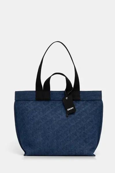 Kabelka Dkny tmavomodrá barva, R52AVJ48