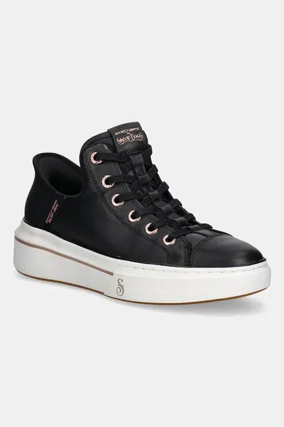 Tenisky Skechers SNOOP ONE OG dámské, černá barva, 186001