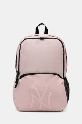 Batoh New Era růžová barva, velký, s potiskem, 60667125
