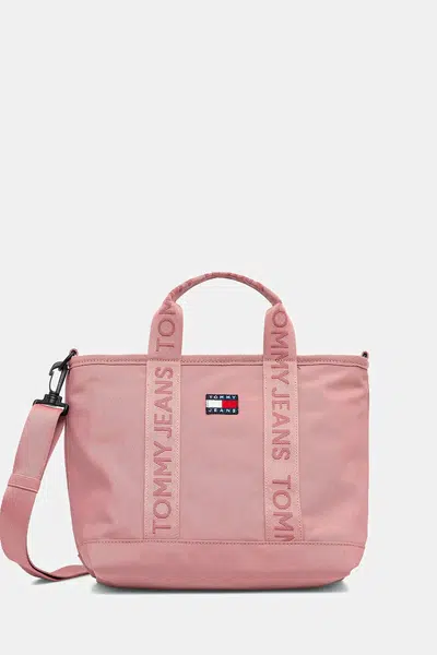 Kabelka Tommy Jeans oranžová barva, AW0AW17566