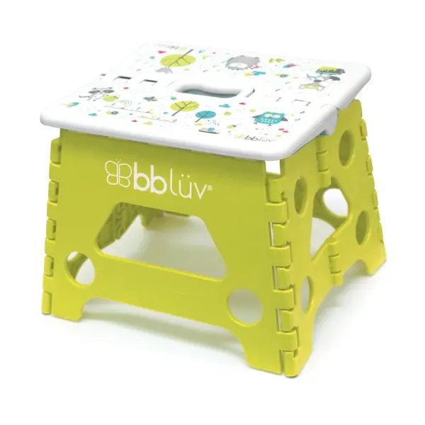 Bblüv Skládací stupínek Stëp 1 ks Lime