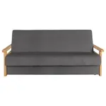 P & B ROZKLÁDACÍ POHOVKA, textil, barvy grafitu