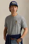 Tričko Polo Ralph Lauren pánské, šedá barva, 710971771