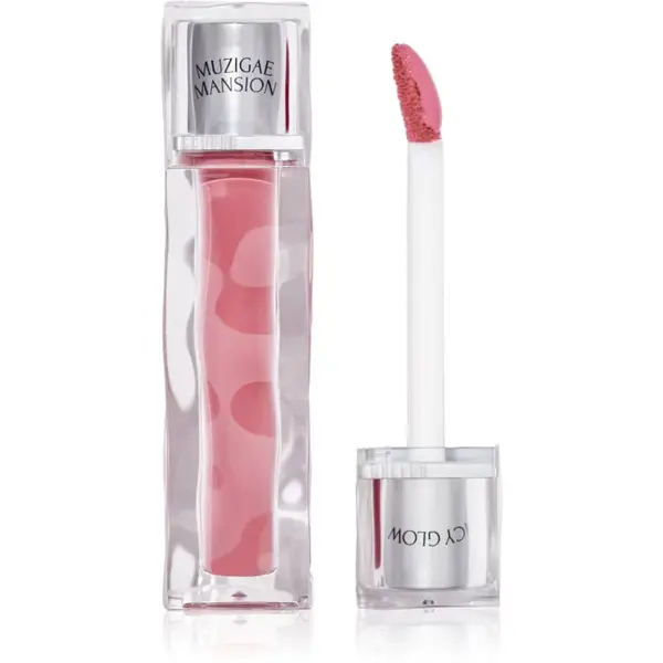 MUZIGAE MANSION Icy Glow zářivý lesk na rty odstín 01 Petal 5 ml