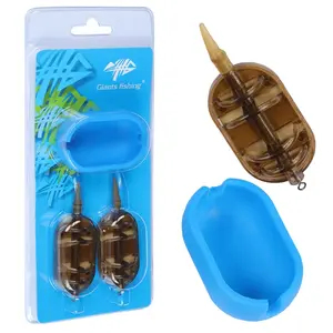 Giants fishing sada krmítek s formičkou method feeder gaube - 20+30 g