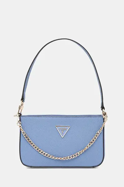 Kabelka Guess NOELLE modrá barva, HWZG78 79720