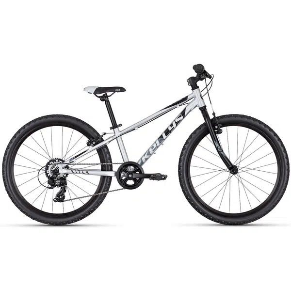 Juniorské kolo KELLYS KITER 30 24" - model 2025 11" (120-140 cm) Silver