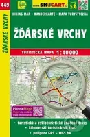 Žďárské vrchy 1:40 000 (Turistická mapa)