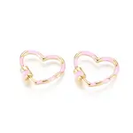 Golden Plated Brass Screw Carabiner Lock Charms