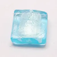 Handmade Silver Foil Lampwork Beads