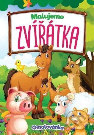 Malujeme zvírátka (Omalovánka) - kniha z kategorie Omalovánky, vystřihovánky, papír