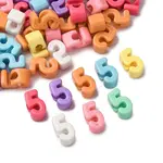 Opaque Acrylic European Beads