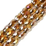 Electroplate Glass Beads Strands