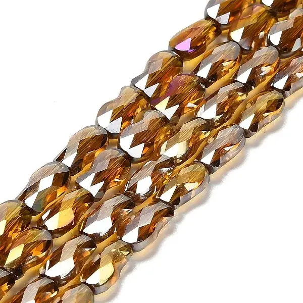 Electroplate Glass Beads Strands