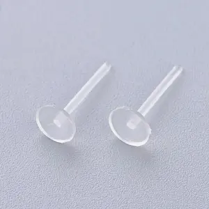 Plastic Stud Earring Findings