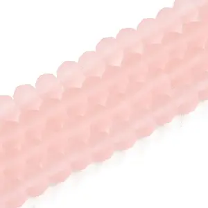 Transparent Glass Beads Strands