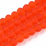 Transparent Glass Beads Strands