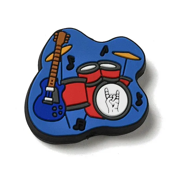 Musical Instruments Food Grade Silicone Focal Beads