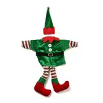 Christmas Clothes Felt Cloth & Iron Wine Bottle Cover Decoration