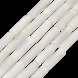 Natural Selenite Beads Strands