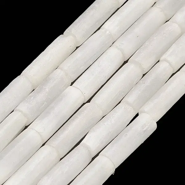Natural Selenite Beads Strands