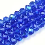 Electroplate Glass Beads Strands