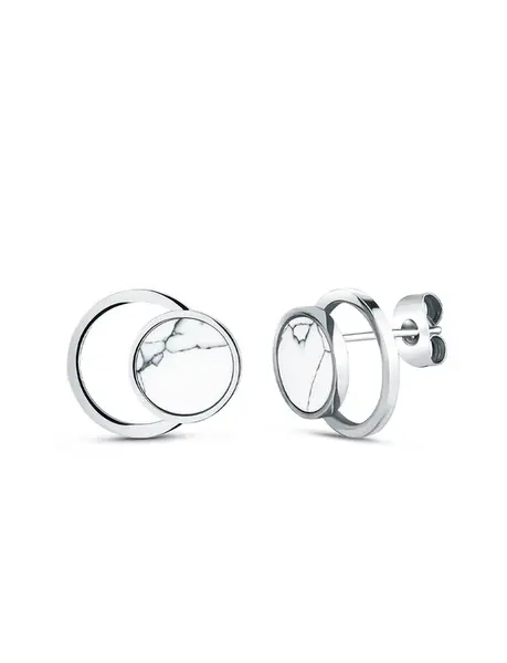 VUCH Náušnice Hirea Silver