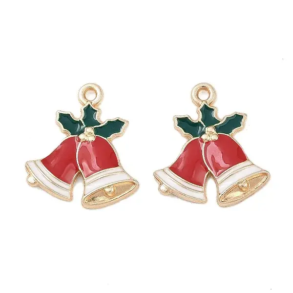 Christmas Alloy Enamel Pendants
