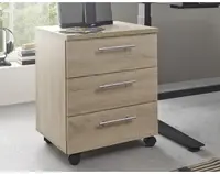 Úložný kontajner na kolieskach Ben, dub sonoma%