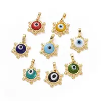 Handmade Evil Eye Lampwork Pendants