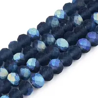 Transparent Glass Beads Strands