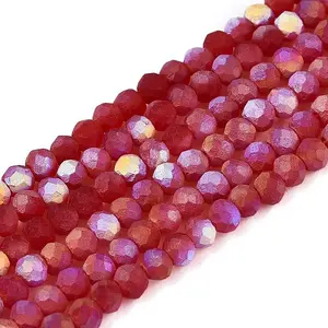 Transparent Glass Beads Strands