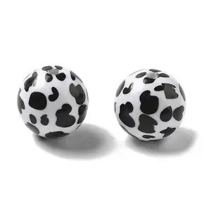 Printing Opaque Acrylic Beads